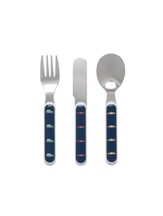 Sophie Allport Cars Childs Melamine Cutlery Set
