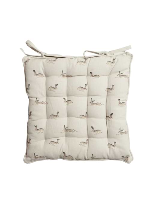 Sophie Allport Chair Pad - Hare