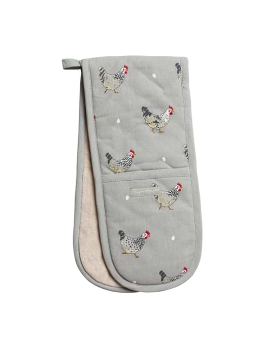 Sophie Allport Chicken Double Oven Gloves