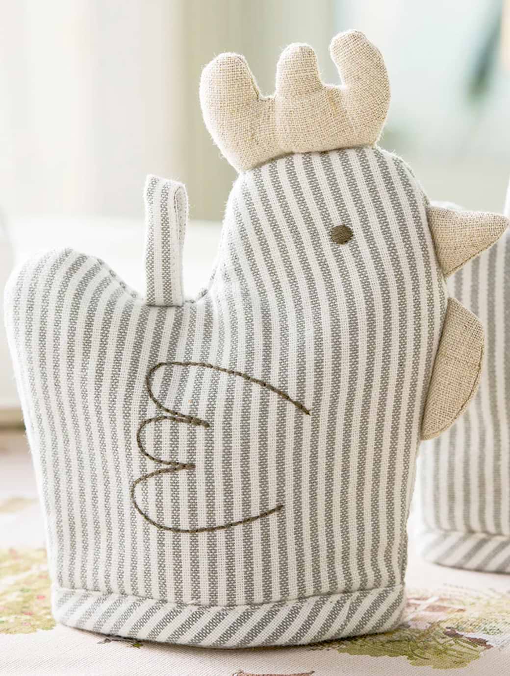 Sophie Allport Chicken Stripe Egg Cosy