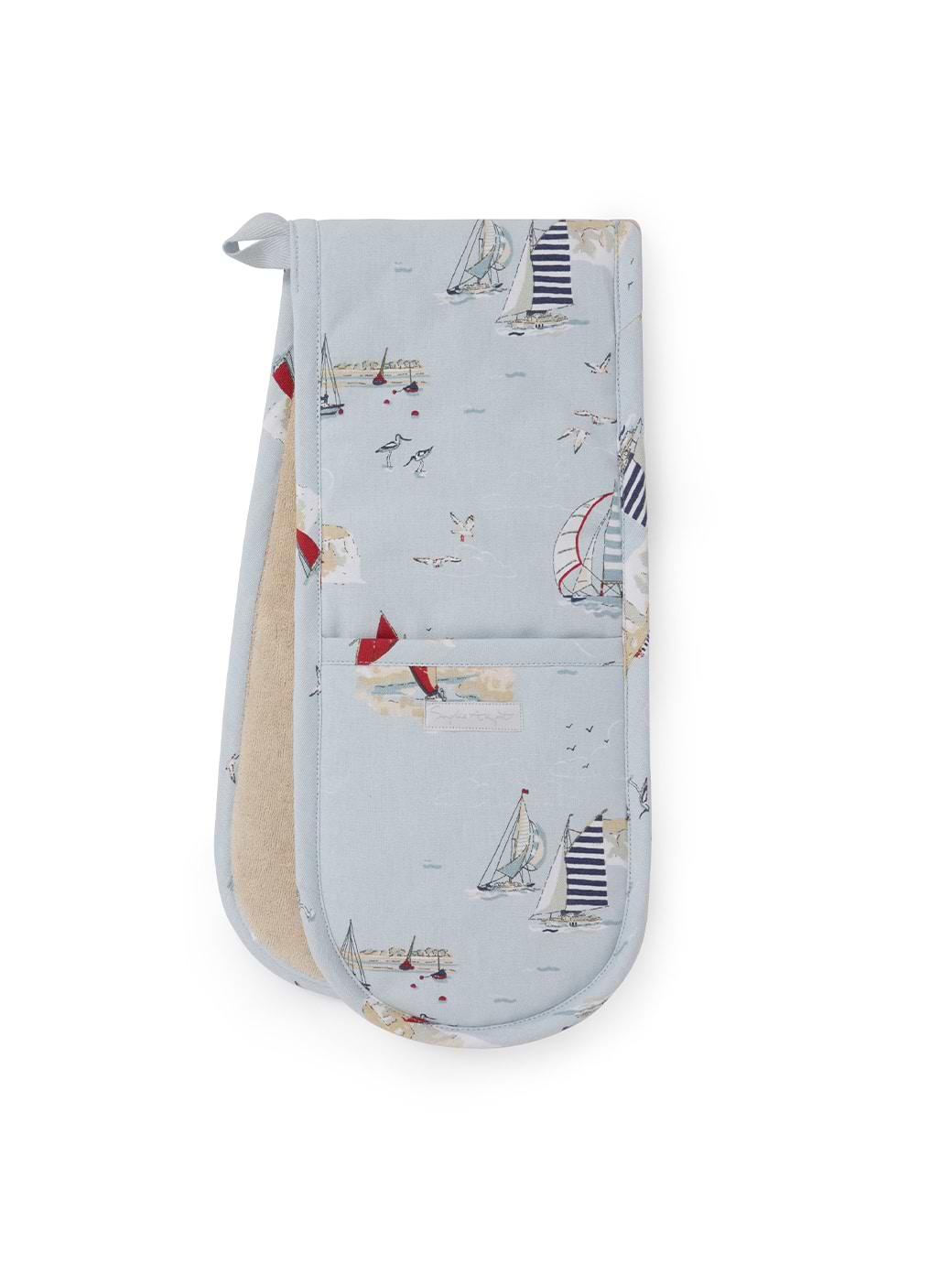 Sophie Allport Coastal Boat Double Oven Glove