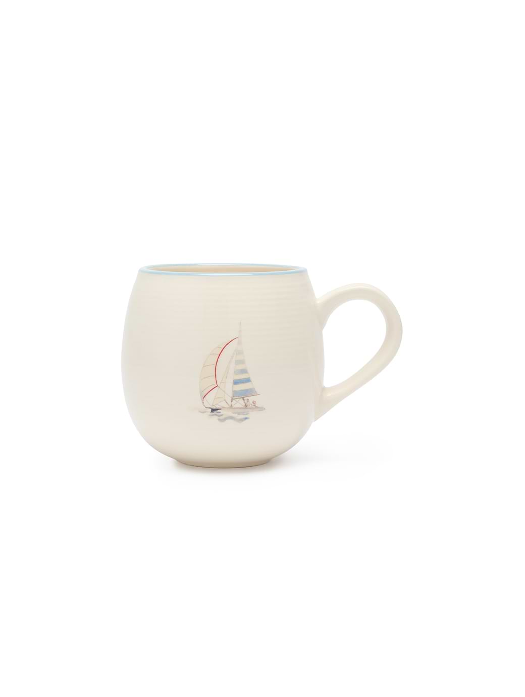 Sophie Allport Coastal Boats Stoneware Mug