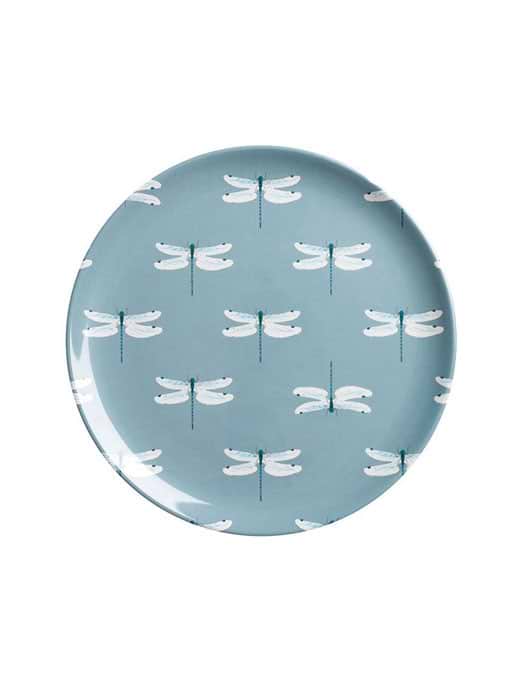 Sophie Allport Dragonfly Melamine Dinner Plate