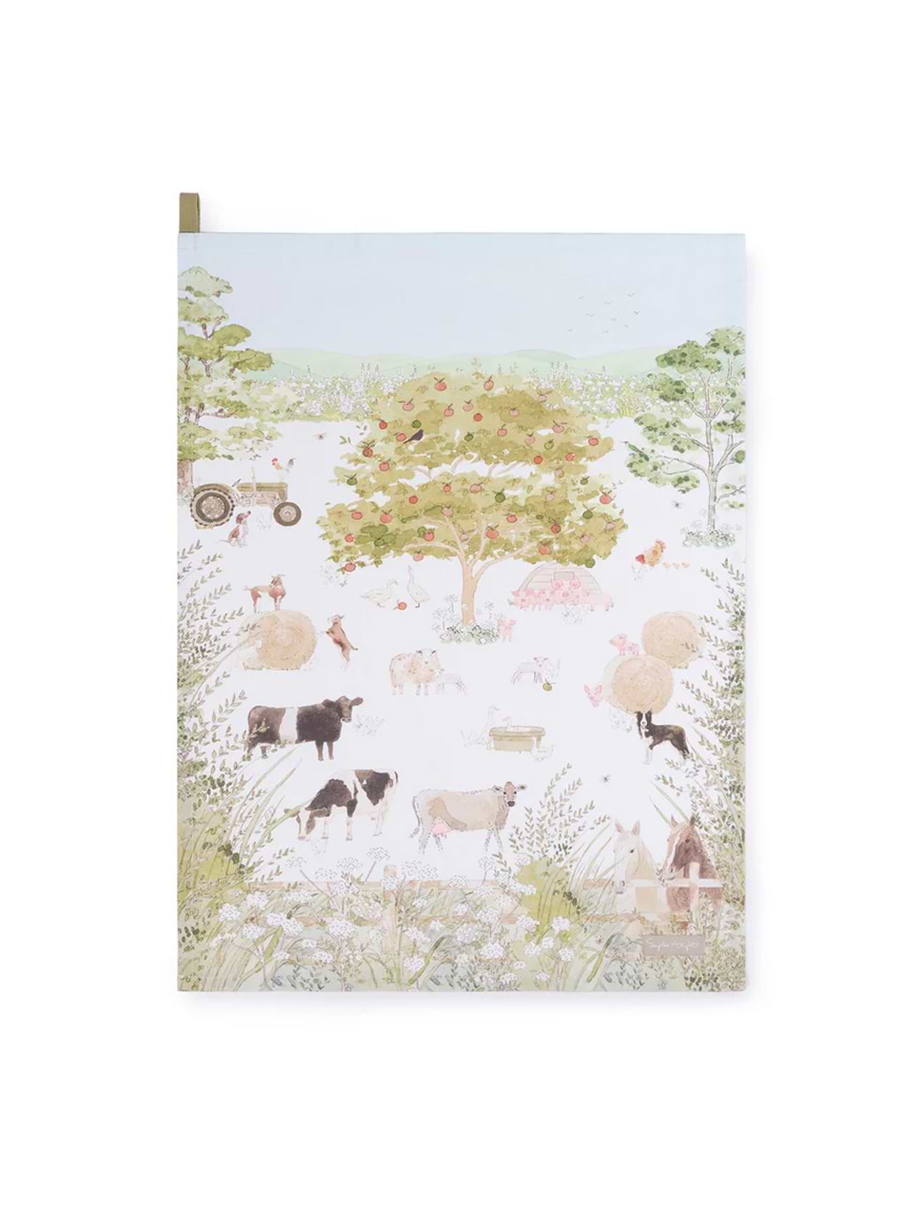 Sophie Allport Farm Friends Scene Tea Towel