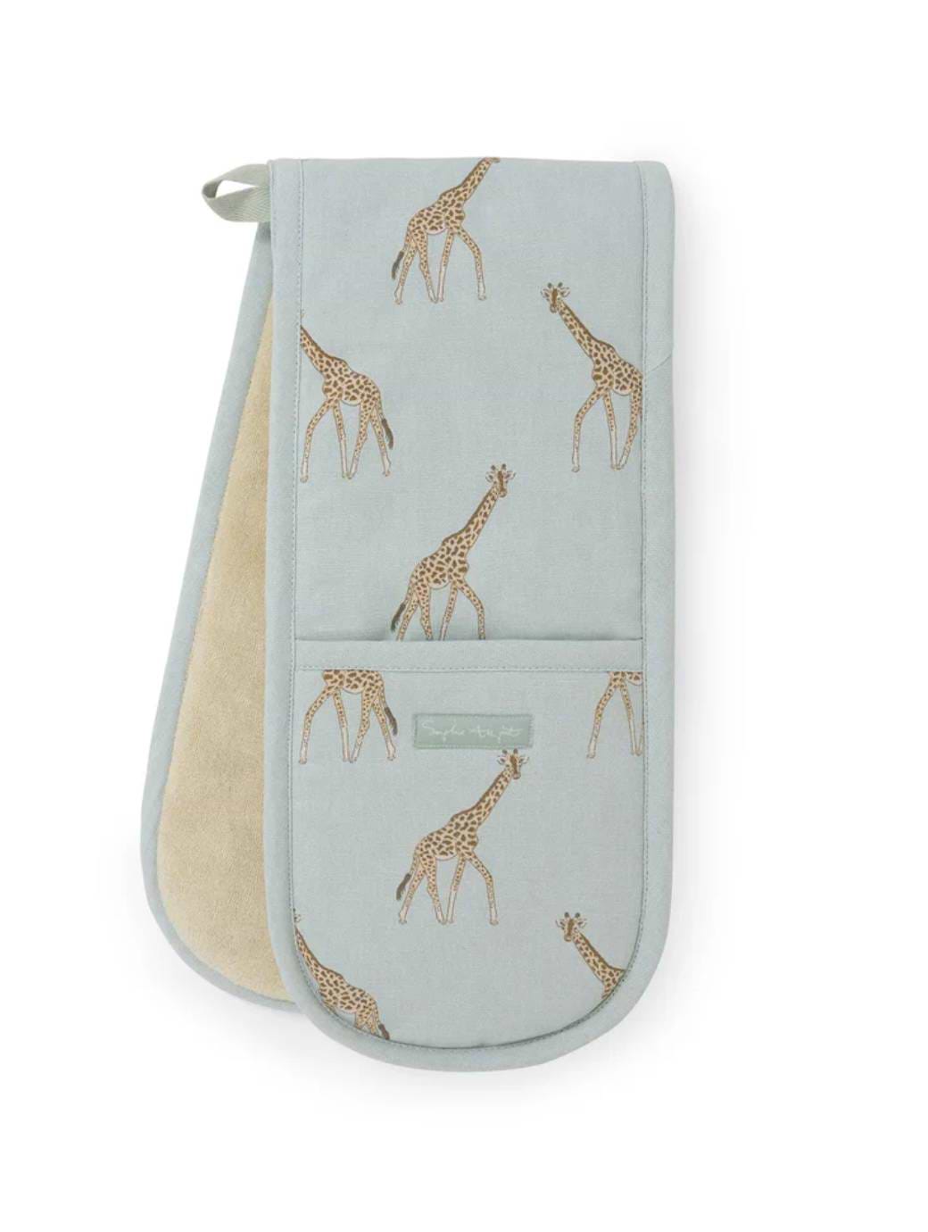 Sophie Allport Double Oven Glove Giraffe