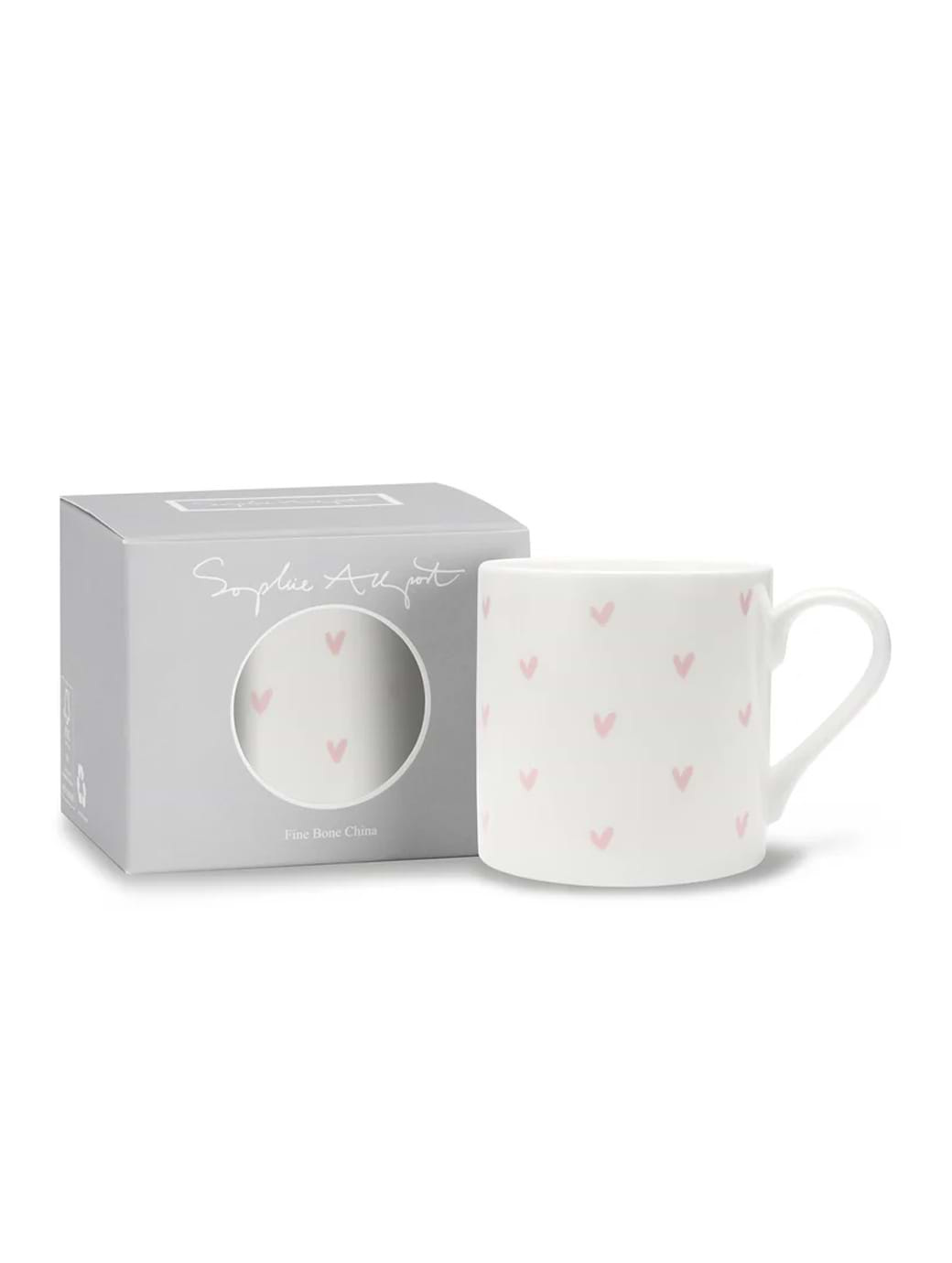 Sophie Allport Hearts Pink Mug