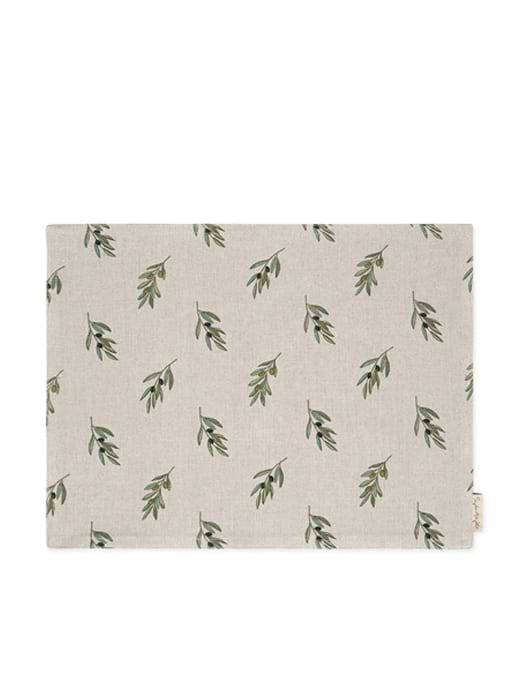 Sophie Allport Olive Linen Placemat (Set of 2)