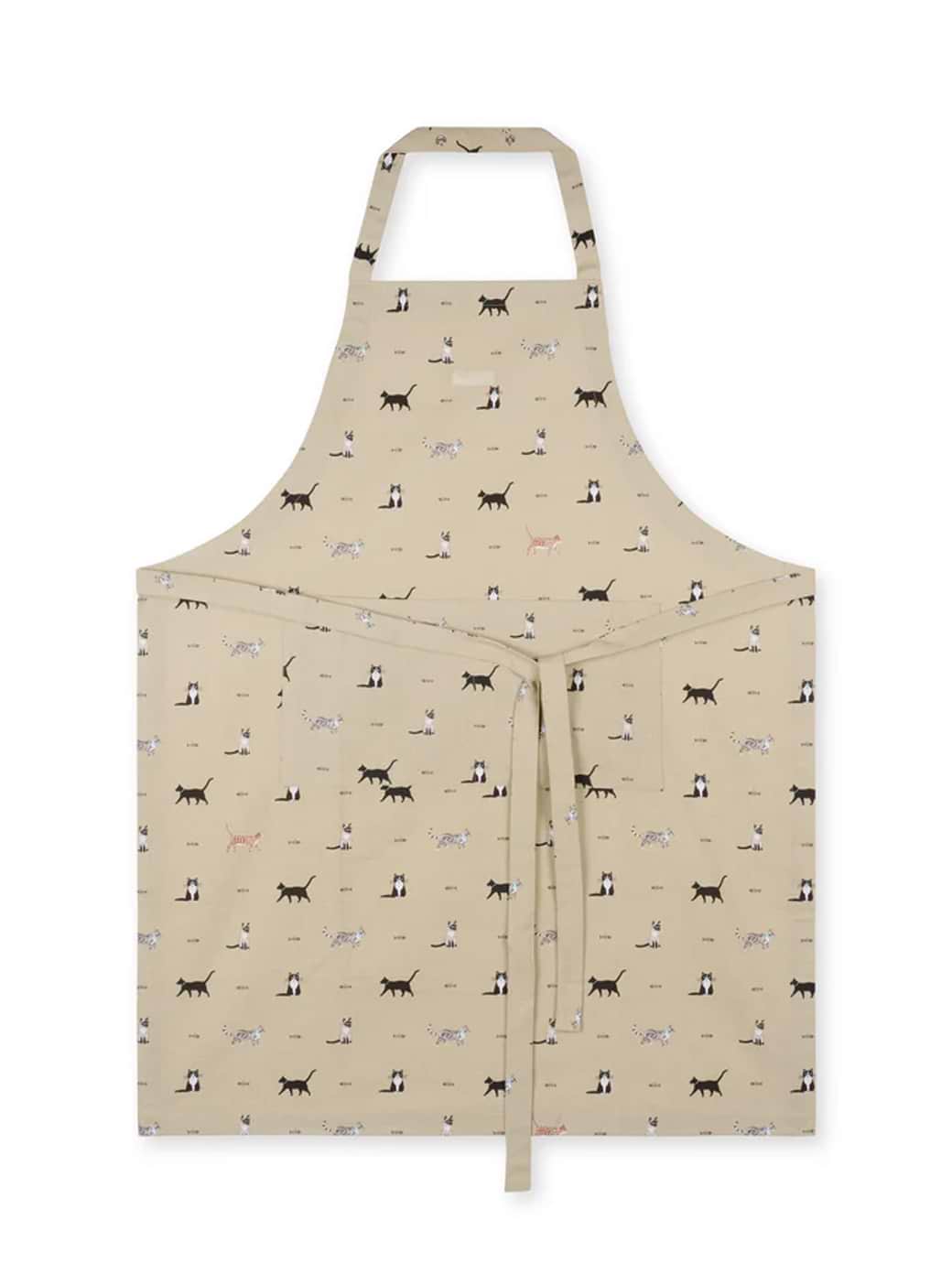 Sophie Allport Purrfect Apron Wheat Beige