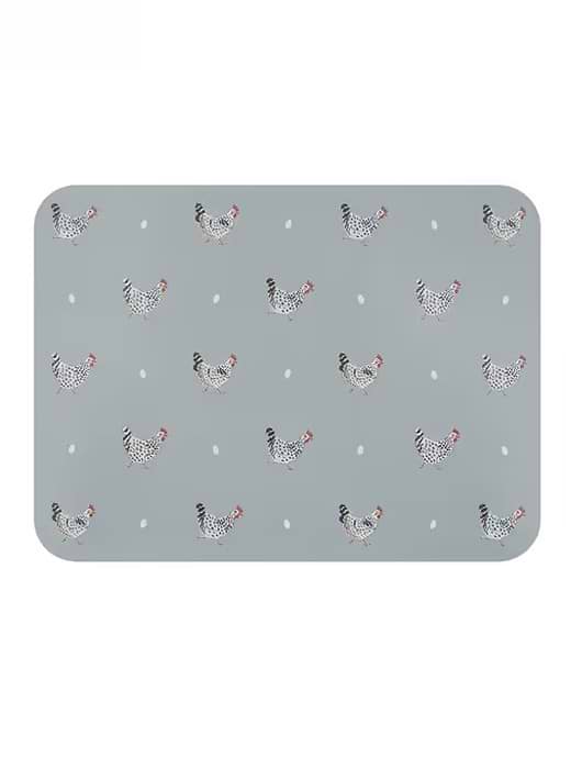 Sophie Allport Set of Four Placemats Chicken