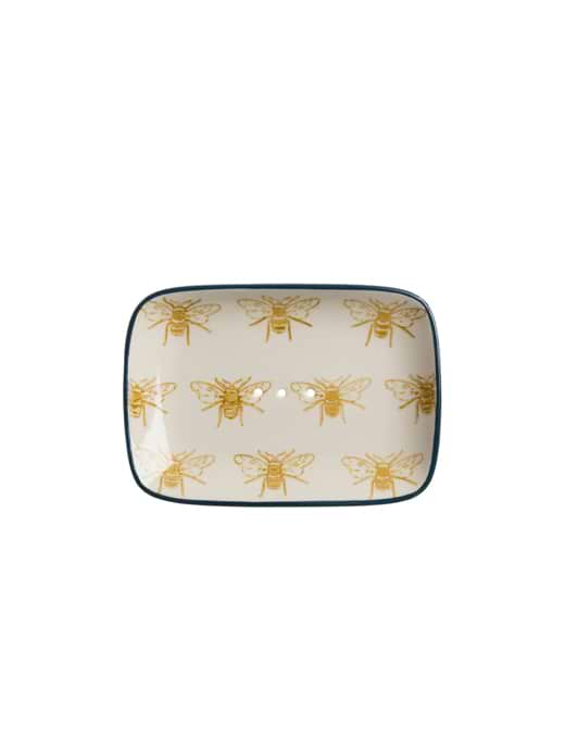Sophie Allport Stoneware Soap Dish Bees 