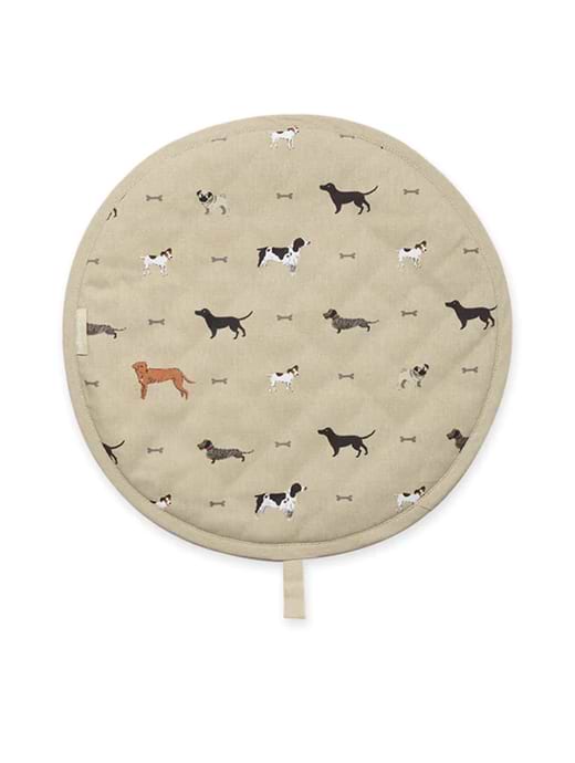 Sophie Allport Woof Circular Hob Cover