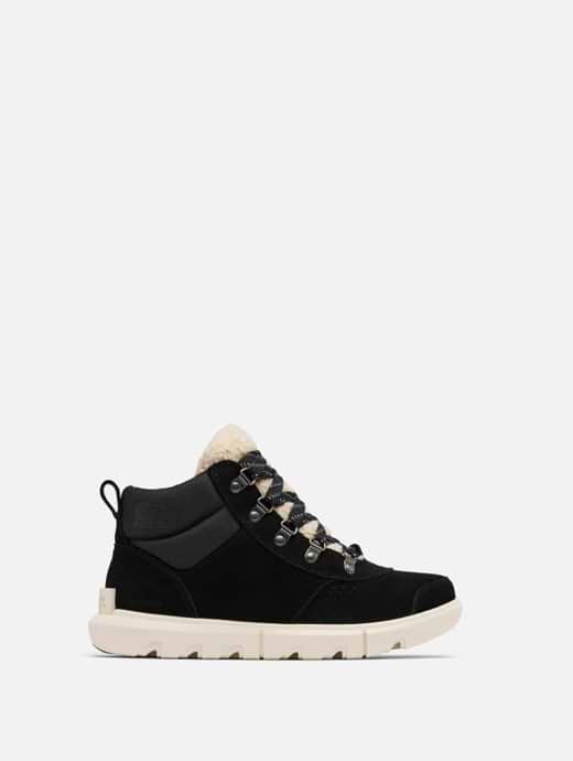 Sorel Women s Explorer Next Hiker Waterproof Boots Black Sea Salt