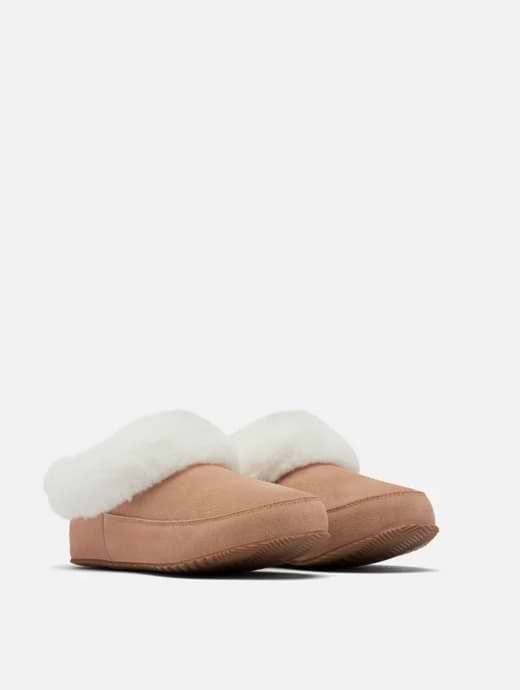 Sorel Women's Go Coffee Run Slippers Tawny Buff/Natural