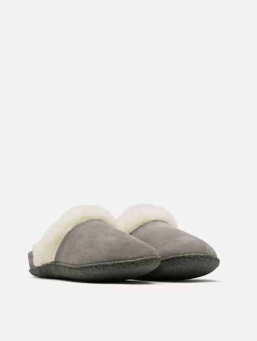 Sorel Women's Nakiska Slide II Slipper Quarry/Grill