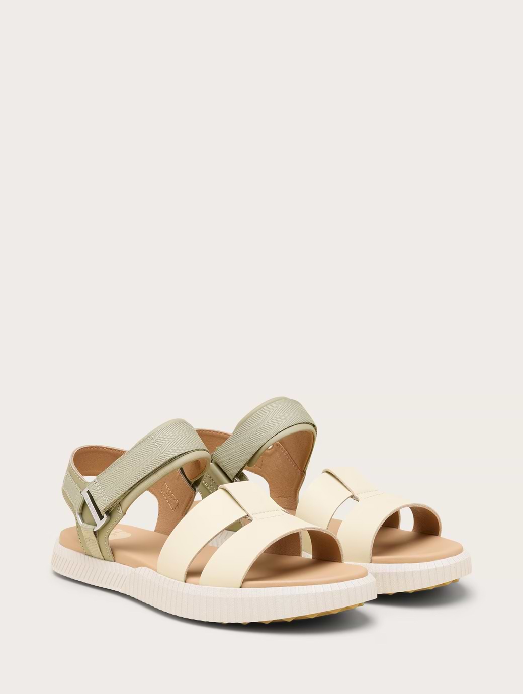 Sorel Women's ONA AVE™ Ankle Strap Flat Sandal Dusty Twill