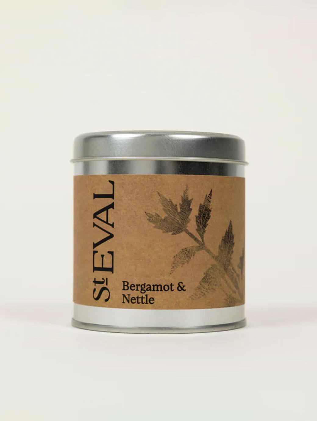 St Eval Bergamot & Nettle Scented Tin Candle 