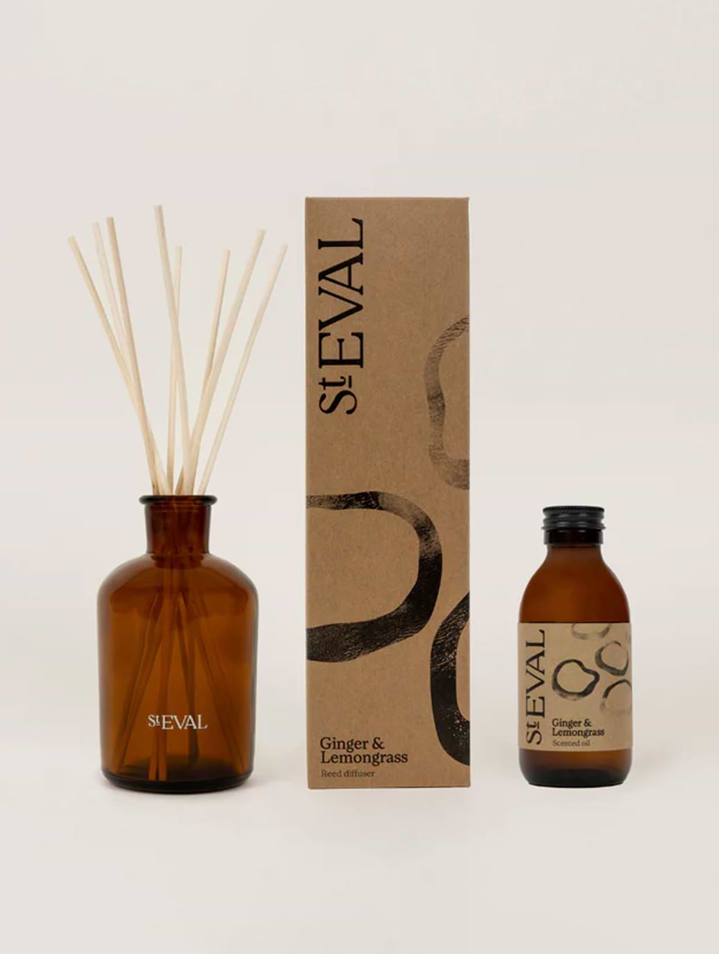 St Eval Candles Ginger & Lemongrass Reed Diffuser