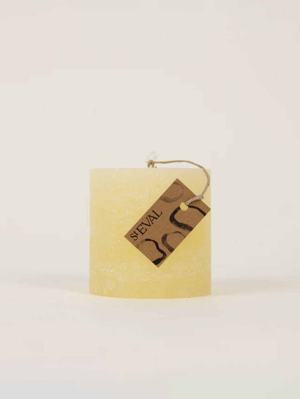 St Eval Candles Ginger & Lemongrass Scented 3"x" Pillar Candle