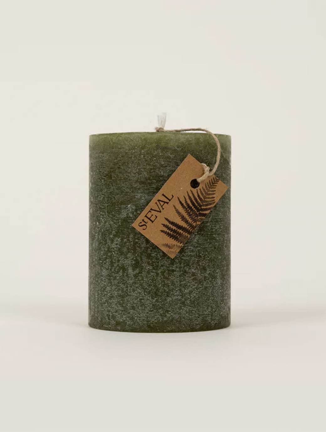 St Eval Candles Granite & Moss Fragranced Coloured Pillar Candle