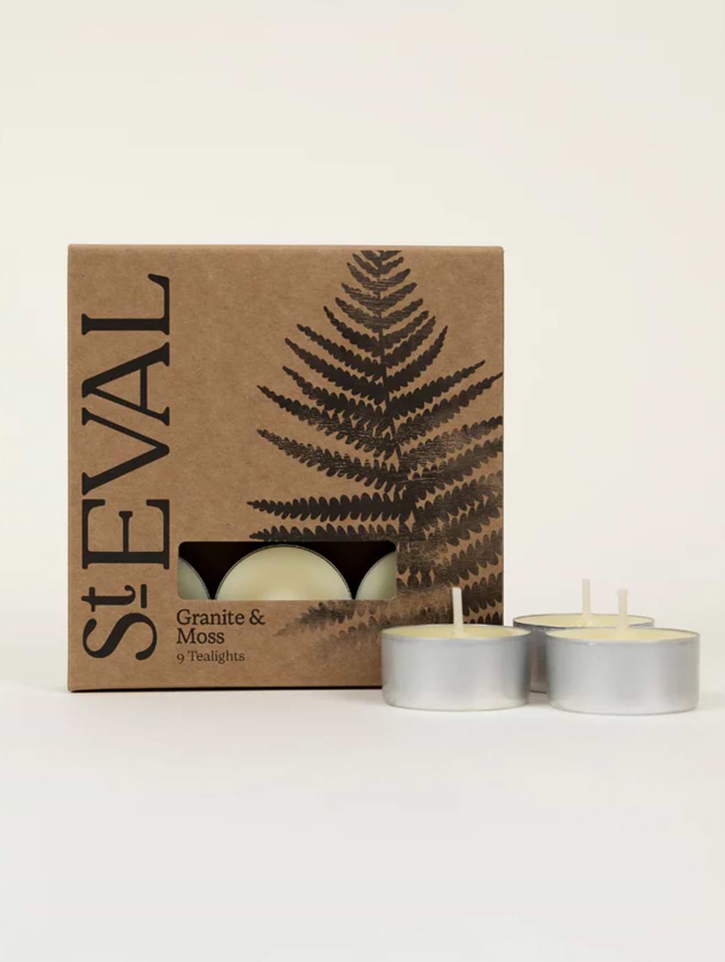 St Eval Candles Granite & Moss Scented Tea Lights
