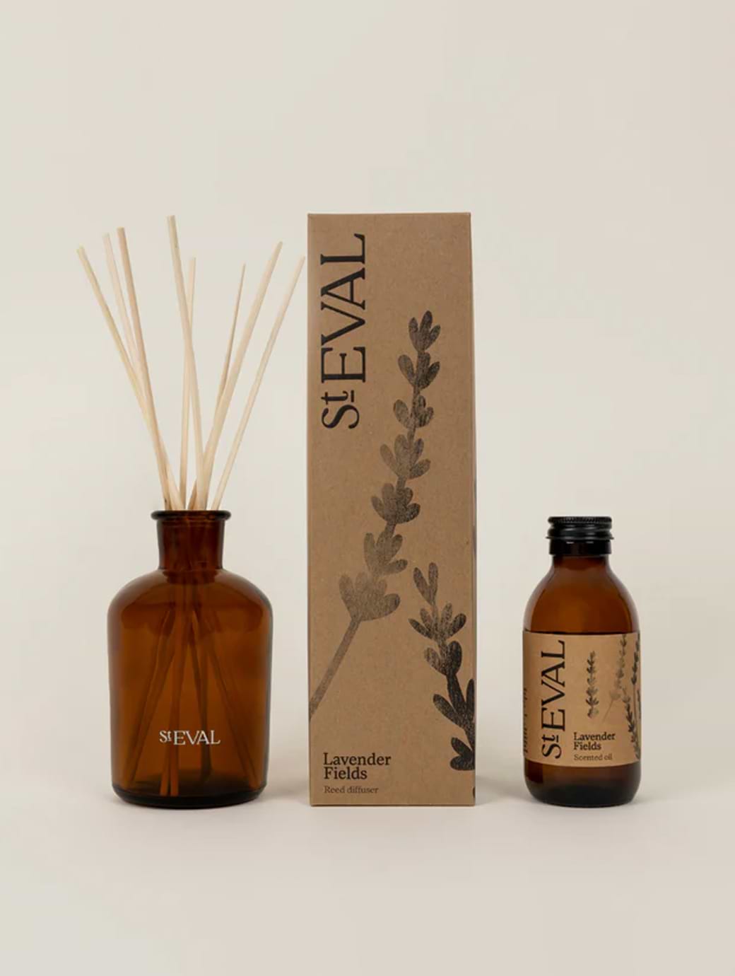 St Eval Candles Lavender Fields Reed Diffuser