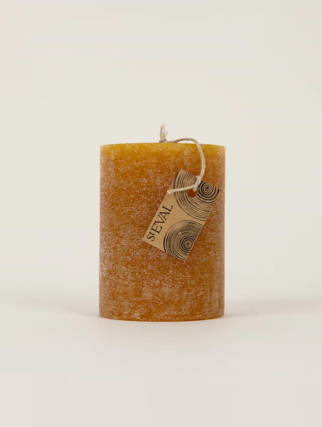 St Eval Candles Sandlewood Fragranced Coloured Pillar Candle