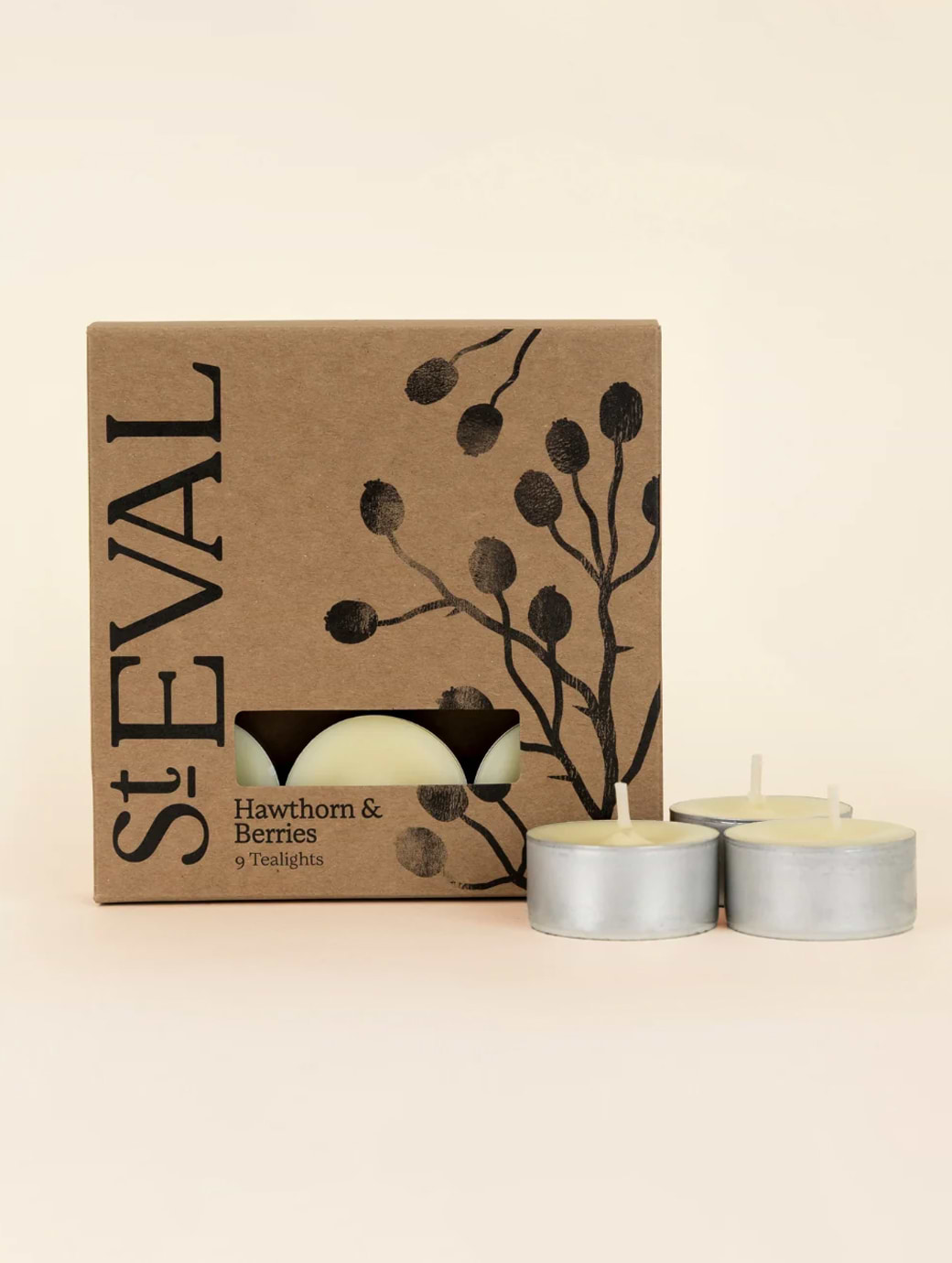 St Eval Candles Scented Tealights Hawthorn & Berries