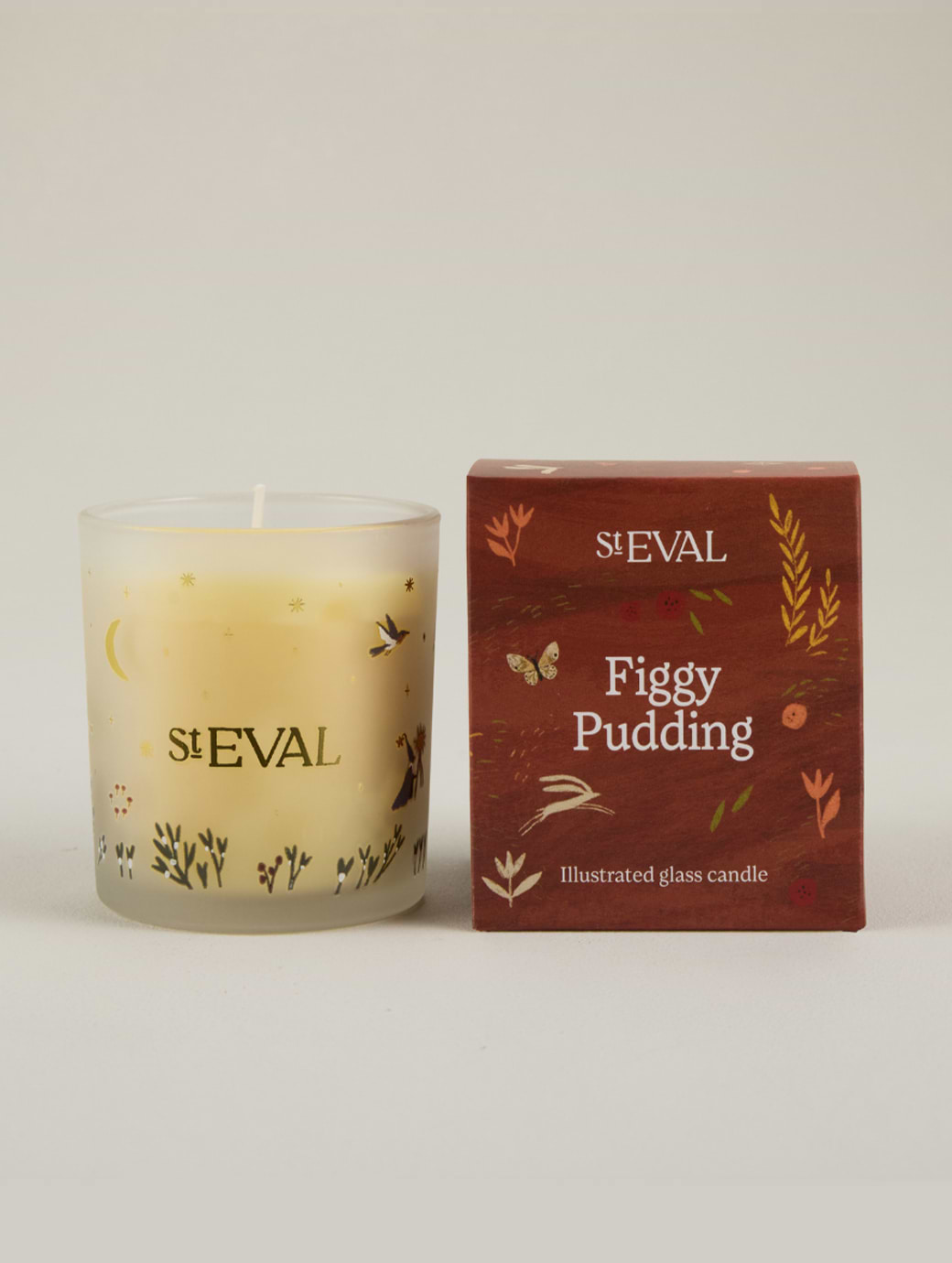 St Eval Glass Christmas Wonderland Figgy Pudding