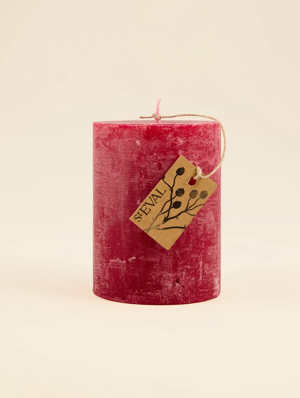 St Eval Hawthorn & Berries Pillar Candle