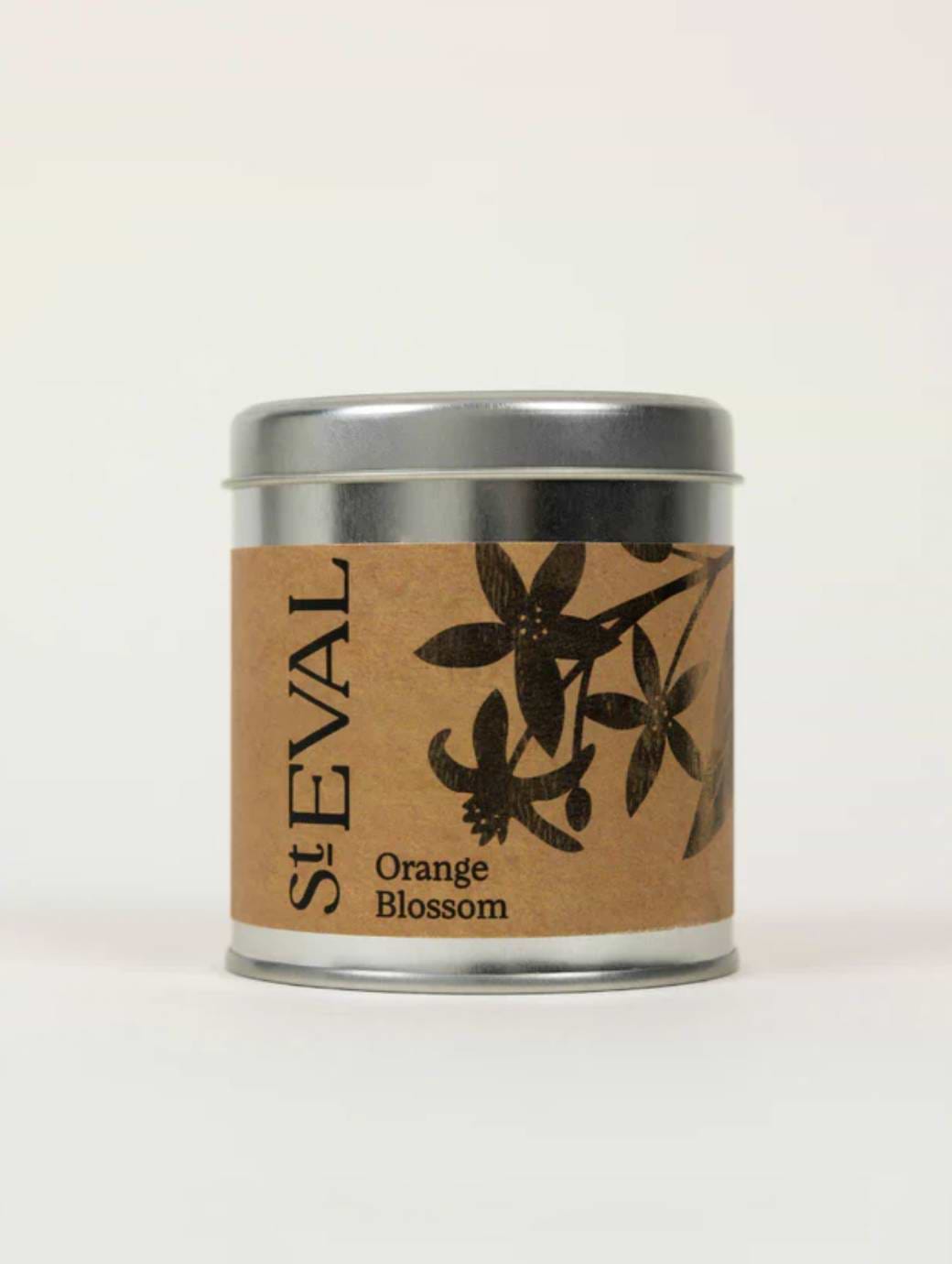 St Eval Orange Blossom Scented Tin Candle