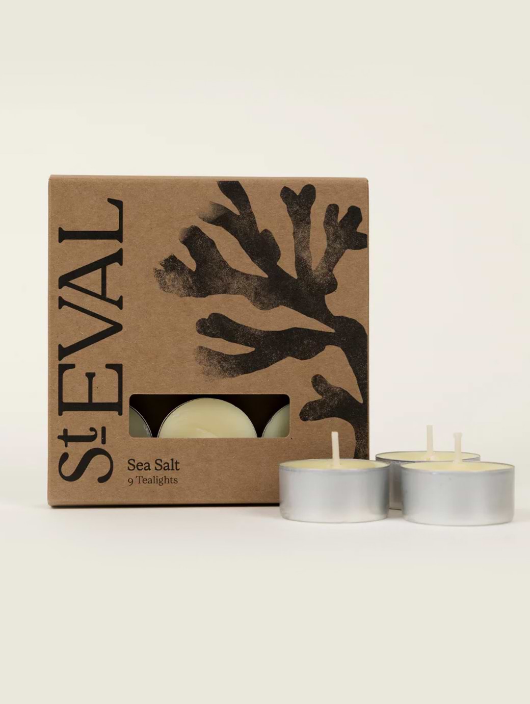 St Eval Scented Tealights Sea Salt