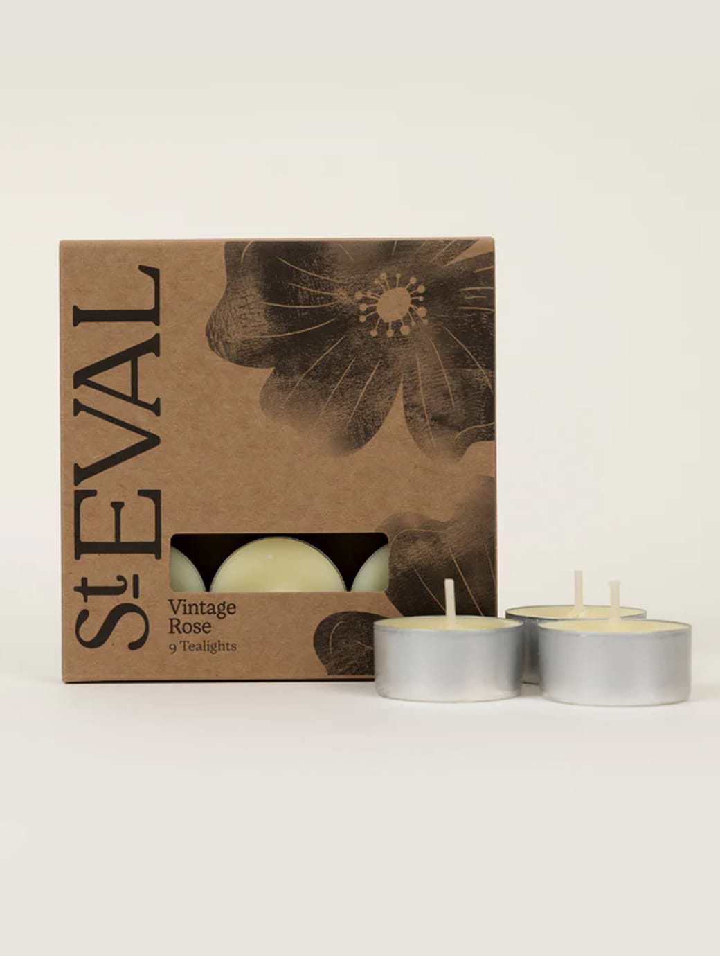 St Eval Vintage Rose Tealights