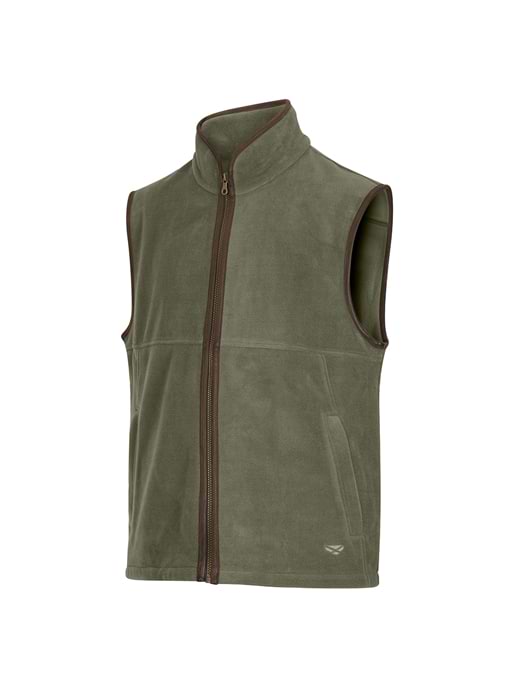 Hoggs Of Fife Men's Stenton Technical Fleece Gilet Lovat