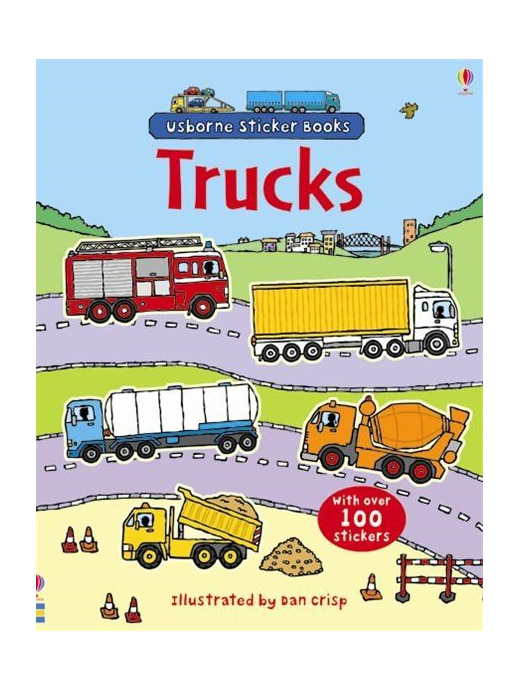 Usborne First Sticker Books: Trucks