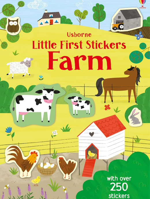 Usborne Little First Stickers Farm