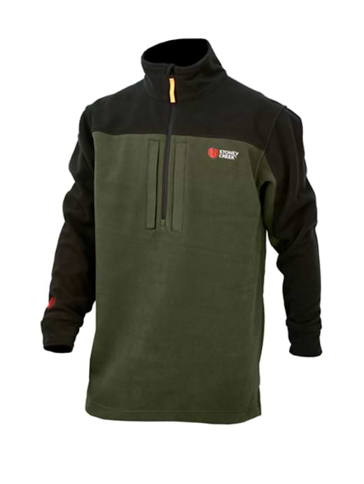 Stoney Creek Men's Insulator Twin Zip Top M2 Windproof Bayleaf/Black