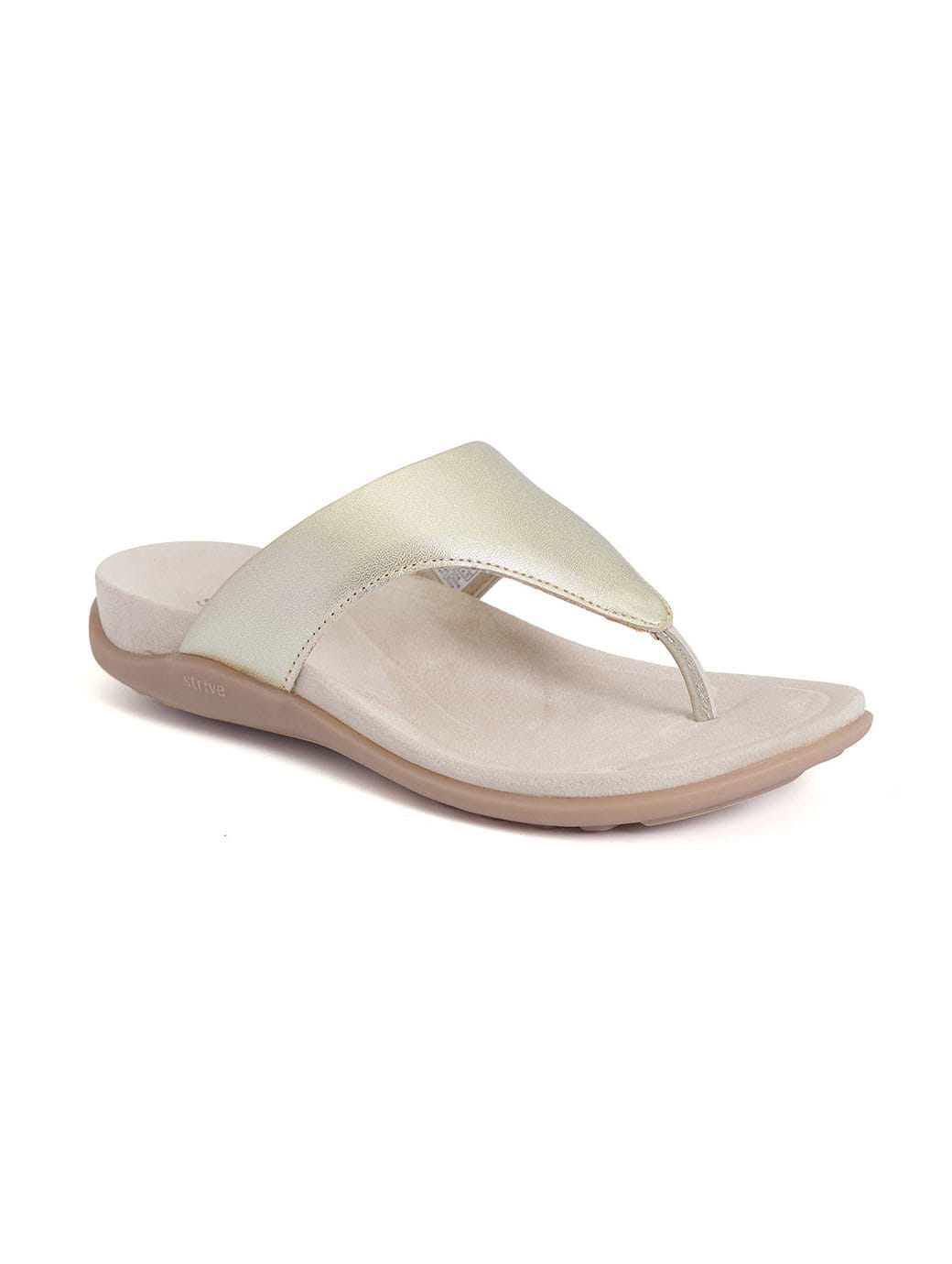 Strive Footwear Women's Antibes Sandal Gold