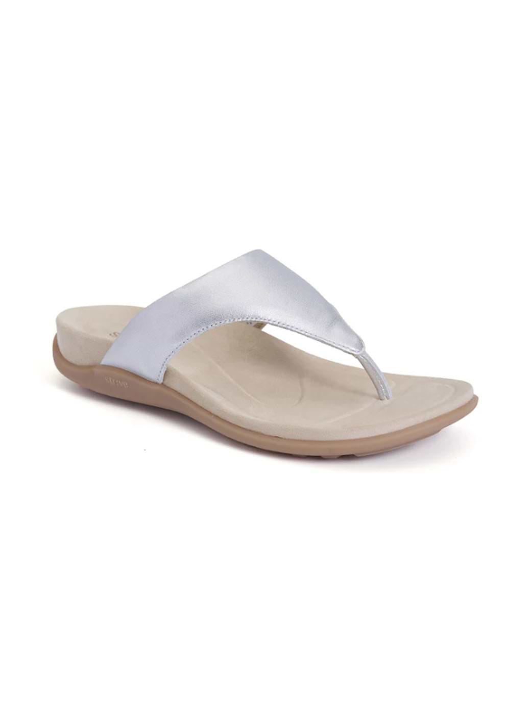 Strive Footwear Women's Antibes Sandal Silver