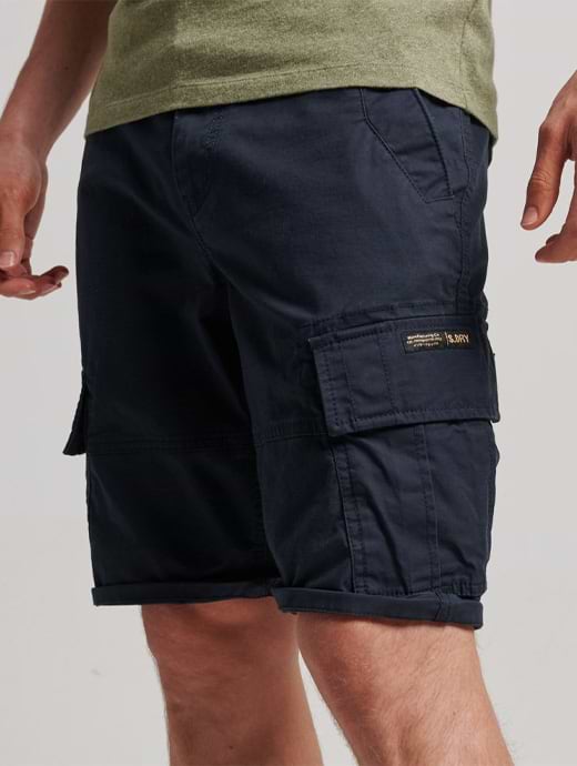 Superdry Men's Core Cargo Short Eclipse Navy