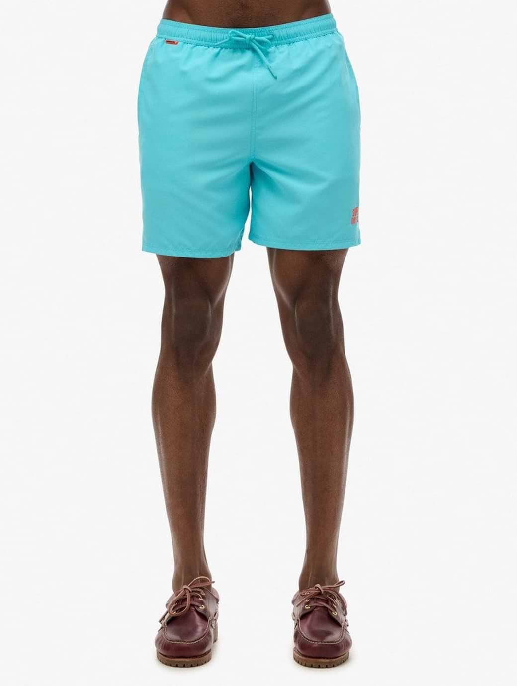 Superdry Men's Essential 17 Swim Short Aquamarine Blue