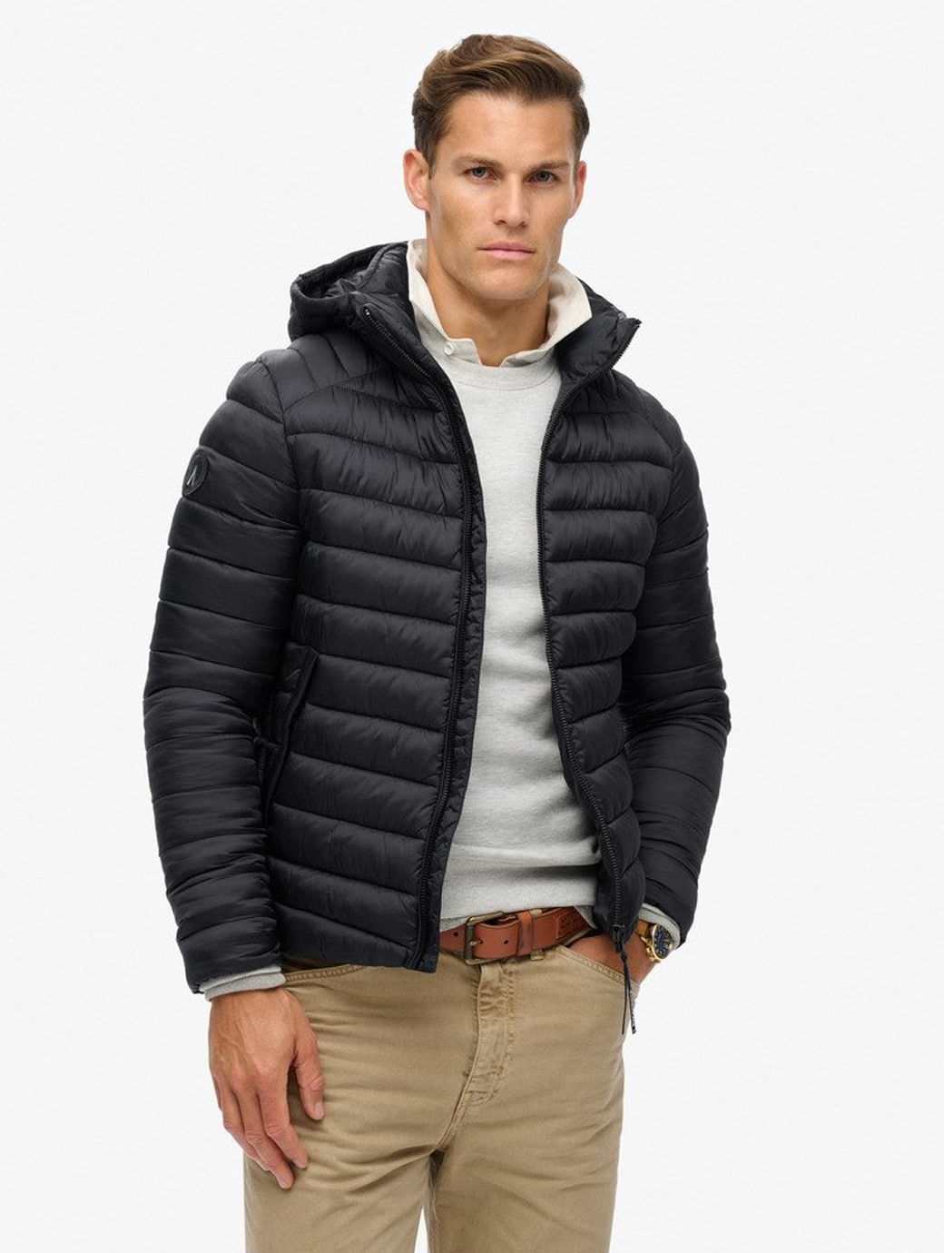 Superdry concept padded jacket deals