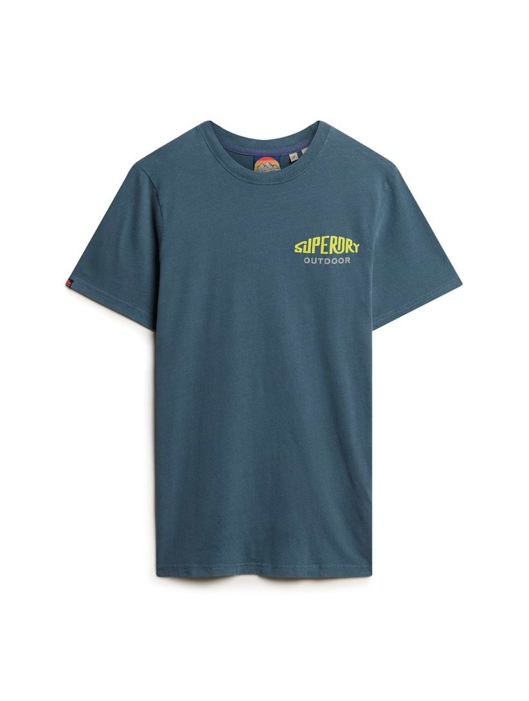 Superdry Men's Mountain Relaxed Tee Orion Blue