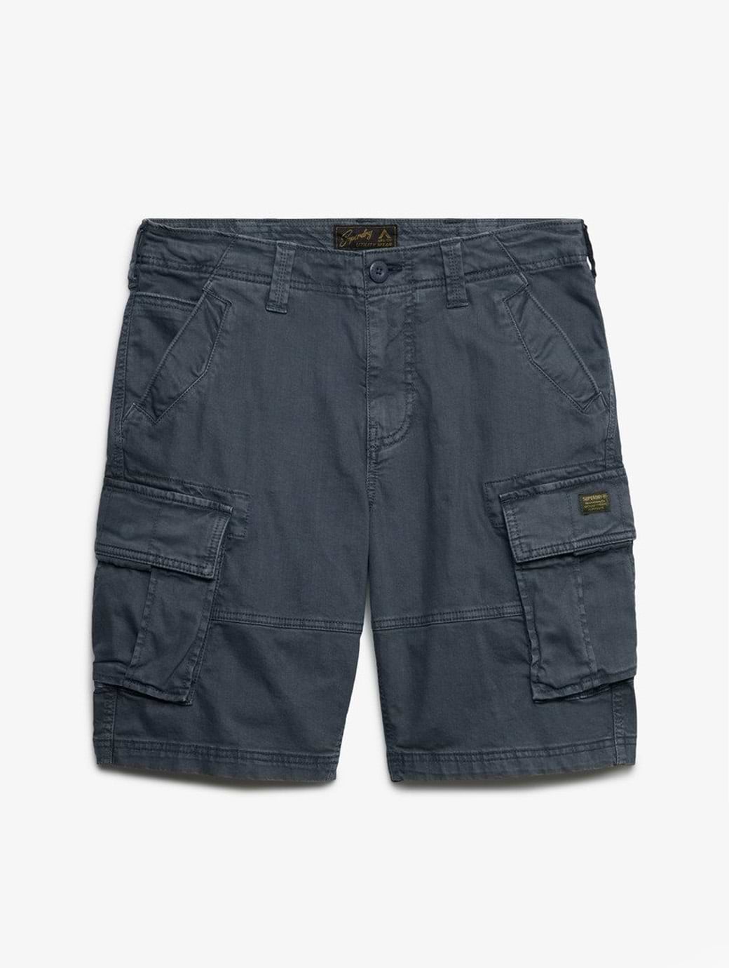 Superdry Men's Core Cargo Short Magma Slate Grey