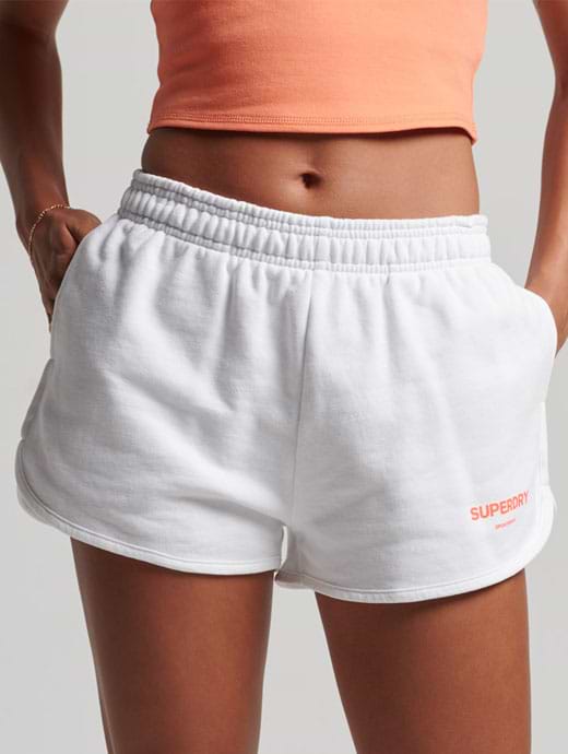 Superdry pink shorts discount