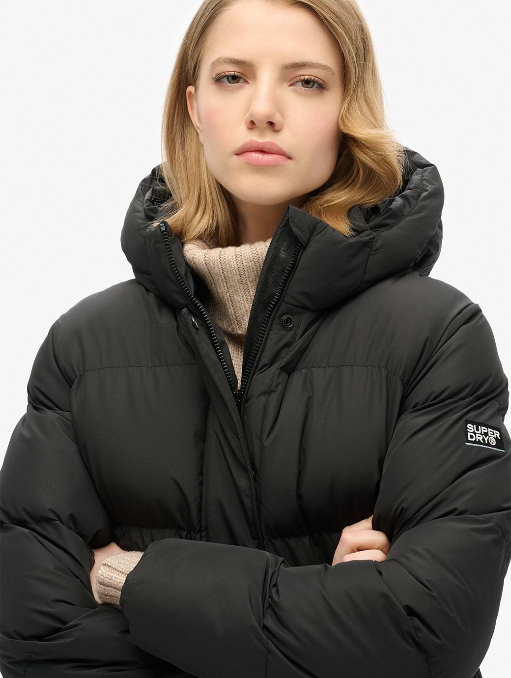 Sports puffer jacket women's hot sale