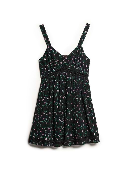 chinese dress ladies Superdry Riley Lace Halter Dress : Amazon.co.uk