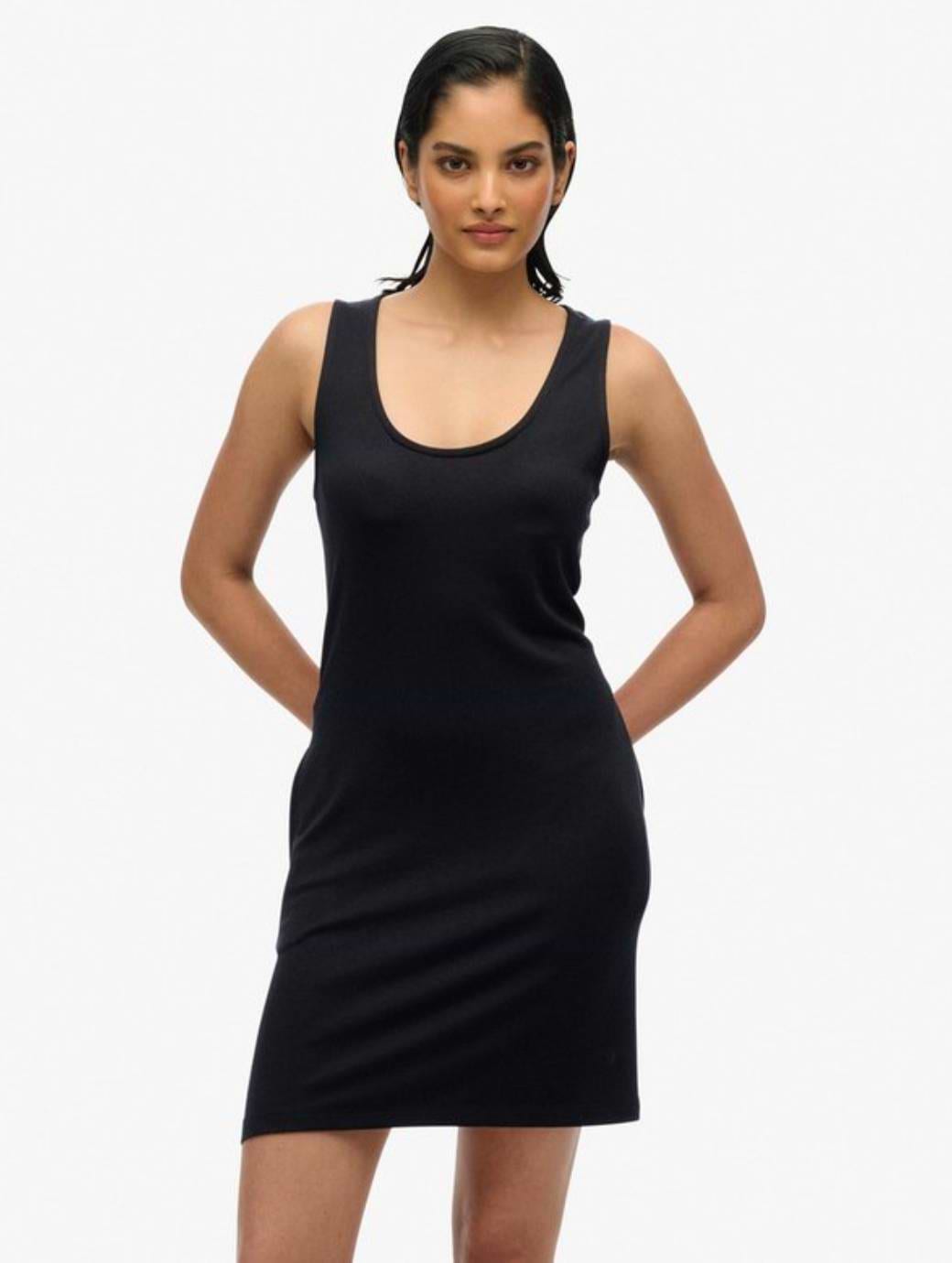 Superdry Women's Vest Mini Dress Black