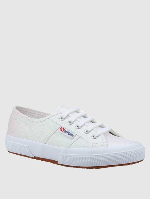 Superga Women s 2750 Lame Trainers Rose Gold