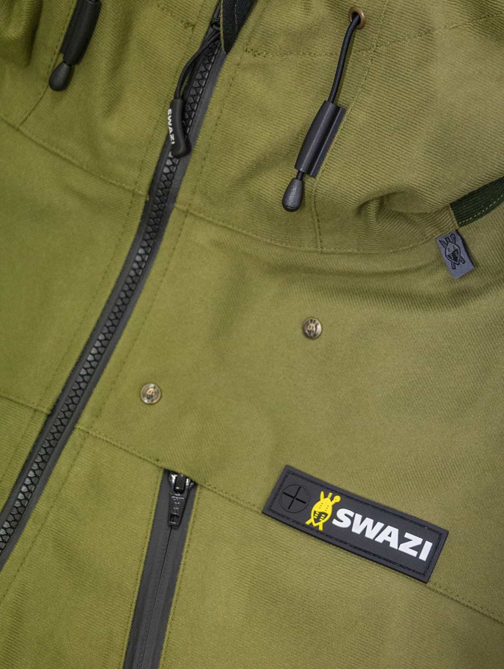 Swazi Ibex Jacket Tussock Green