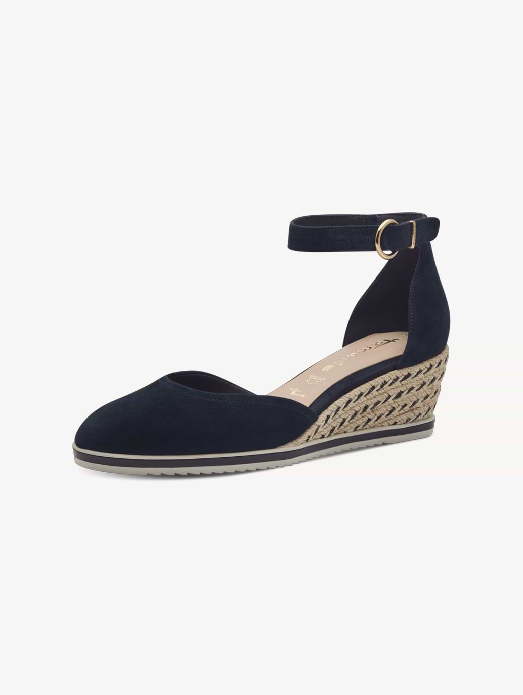 Tamaris Women's 1-22309-42-805 Court Shoe Leather Navy